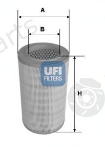  UFI part 2763000 Air Filter