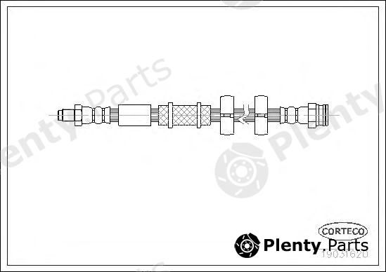  CORTECO part 19031620 Brake Hose