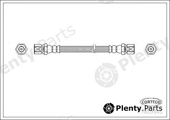  CORTECO part 19031645 Brake Hose