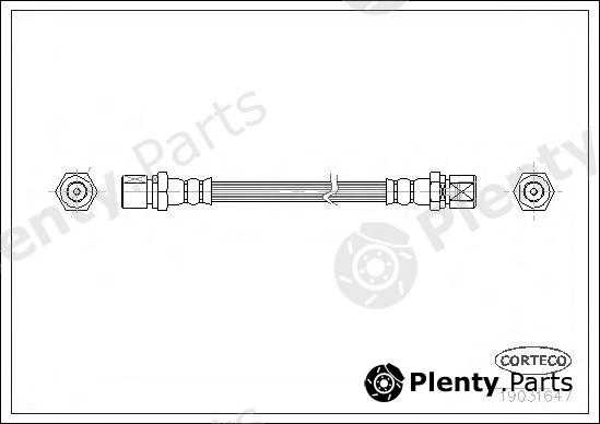  CORTECO part 19031647 Brake Hose