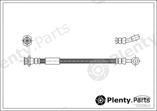  CORTECO part 19034865 Brake Hose