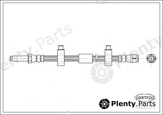  CORTECO part 19035314 Brake Hose