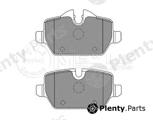  MEYLE part 0252362316 Brake Pad Set, disc brake