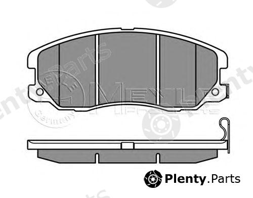  MEYLE part 0252451016/W (0252451016W) Brake Pad Set, disc brake