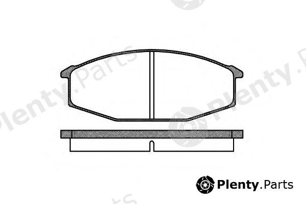  ROADHOUSE part 211520 Brake Pad Set, disc brake