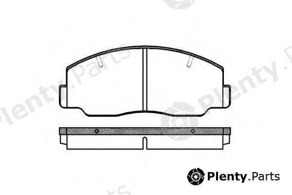  ROADHOUSE part 213700 Brake Pad Set, disc brake