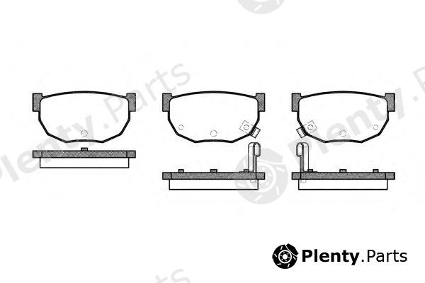  ROADHOUSE part 215102 Brake Pad Set, disc brake