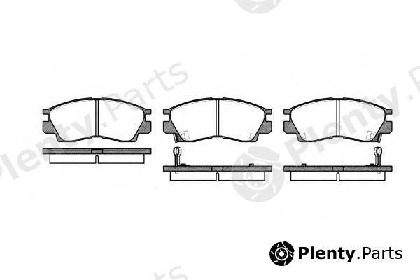  ROADHOUSE part 229002 Brake Pad Set, disc brake