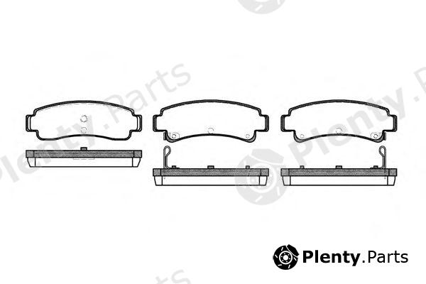  ROADHOUSE part 230202 Brake Pad Set, disc brake