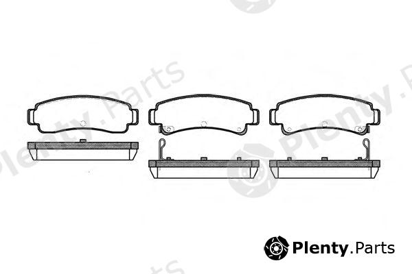  ROADHOUSE part 230212 Brake Pad Set, disc brake