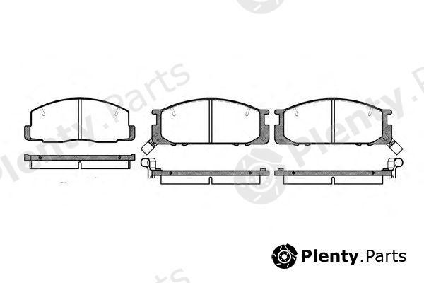  ROADHOUSE part 2306.12 (230612) Brake Pad Set, disc brake