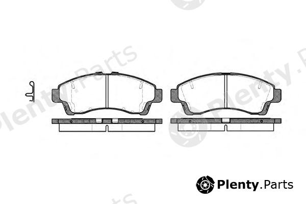  ROADHOUSE part 263902 Brake Pad Set, disc brake