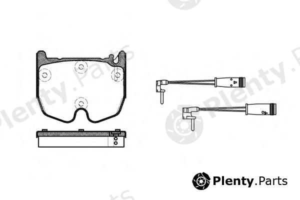  ROADHOUSE part 299202 Brake Pad Set, disc brake