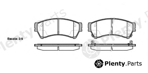  ROADHOUSE part 2119602 Brake Pad Set, disc brake