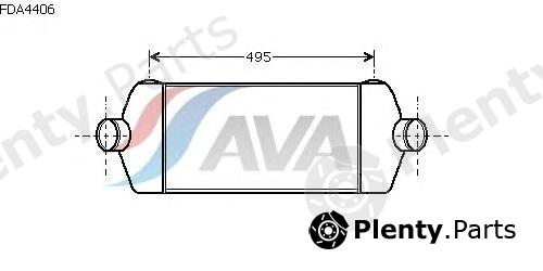  AVA QUALITY COOLING part FDA4406 Intercooler, charger