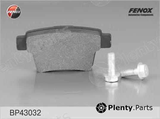  FENOX part BP43032 Brake Pad Set, disc brake