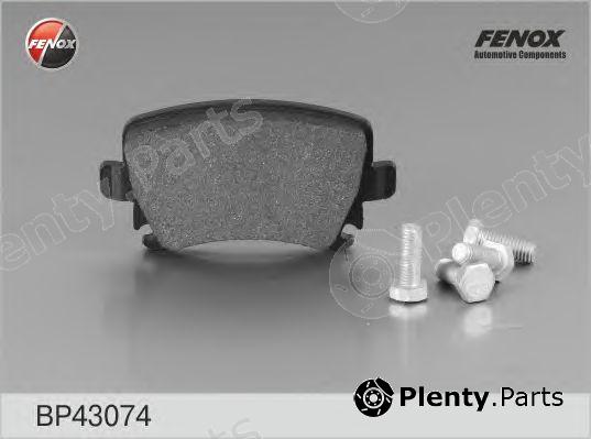  FENOX part BP43074 Brake Pad Set, disc brake