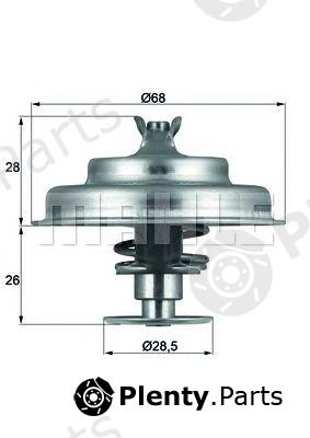  MAHLE ORIGINAL part TX7580D Thermostat, coolant