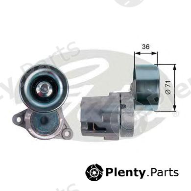  GATES part T39133 Tensioner Pulley, v-ribbed belt