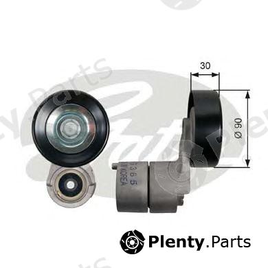  GATES part T39150 Tensioner Pulley, v-ribbed belt