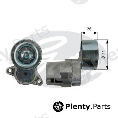  GATES part T39249 Tensioner Pulley, v-ribbed belt