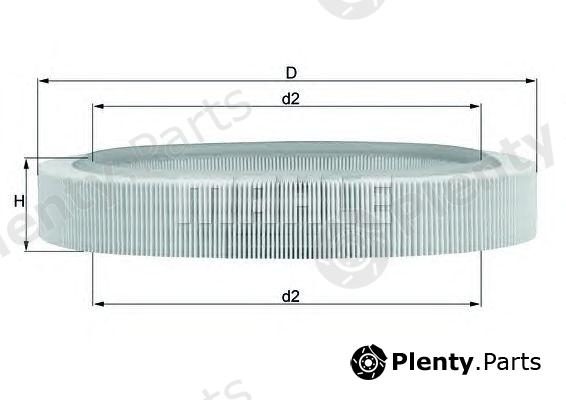  KNECHT part LX58 Air Filter