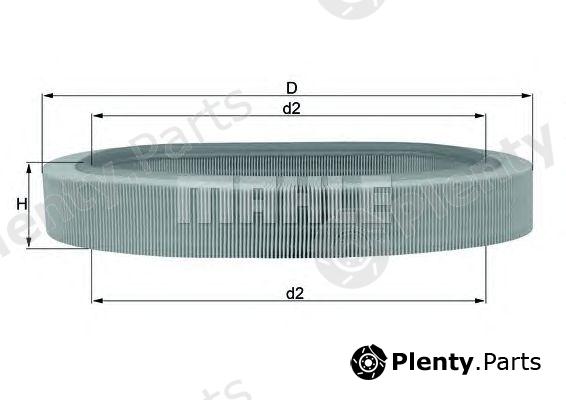  KNECHT part LX638 Air Filter