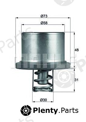  BEHR THERMOT-TRONIK part THD289 Thermostat, coolant