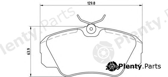  BREMBO part P59016 Brake Pad Set, disc brake