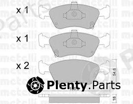  METELLI part 2202870 Brake Pad Set, disc brake