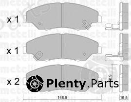  METELLI part 2203760 Brake Pad Set, disc brake