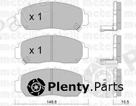  METELLI part 2204620 Brake Pad Set, disc brake