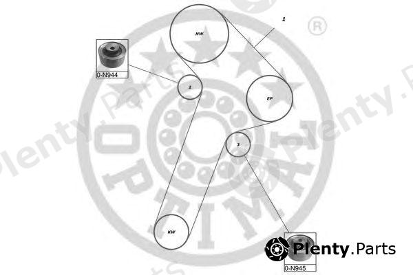  OPTIMAL part SK-1034 (SK1034) Timing Belt Kit