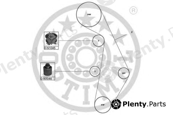  OPTIMAL part SK-1372 (SK1372) Timing Belt Kit