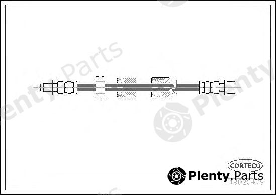  CORTECO part 19020479 Brake Hose