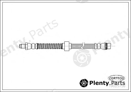  CORTECO part 19025756 Brake Hose