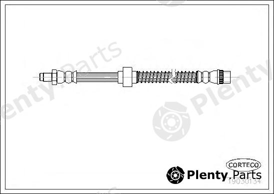  CORTECO part 19030134 Brake Hose