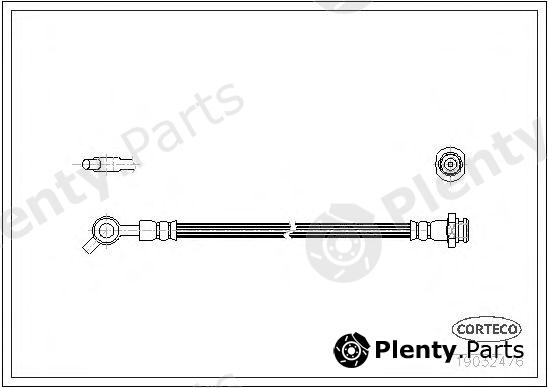  CORTECO part 19032476 Brake Hose