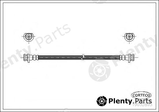  CORTECO part 19032893 Brake Hose