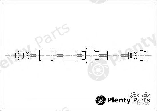  CORTECO part 19034339 Brake Hose