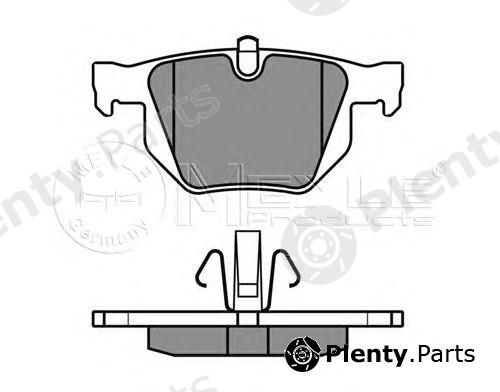  MEYLE part 0252355017 Brake Pad Set, disc brake