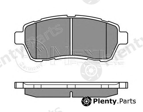  MEYLE part 0252428316 Brake Pad Set, disc brake