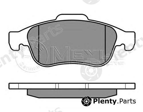  MEYLE part 0252491418 Brake Pad Set, disc brake