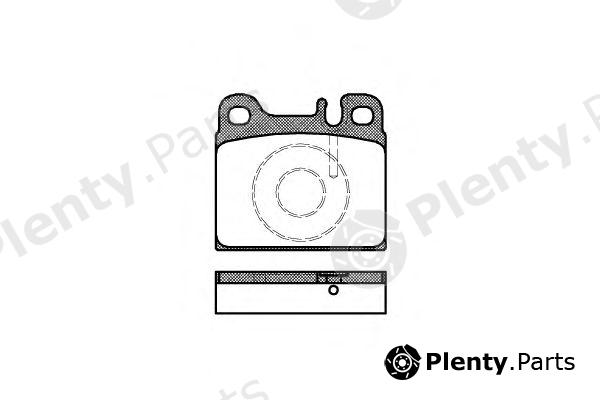  ROADHOUSE part 200688 Brake Pad Set, disc brake