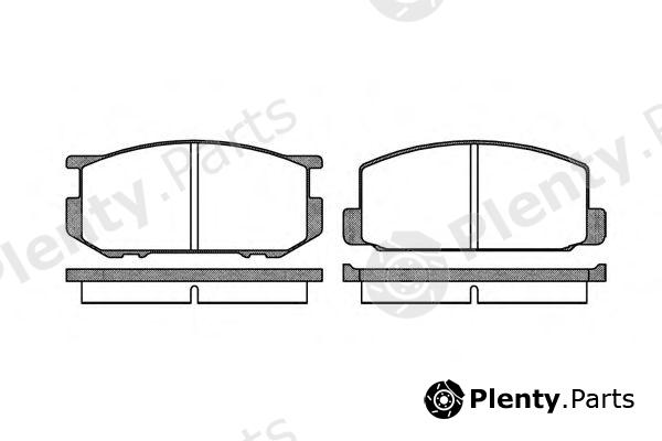  ROADHOUSE part 210900 Brake Pad Set, disc brake