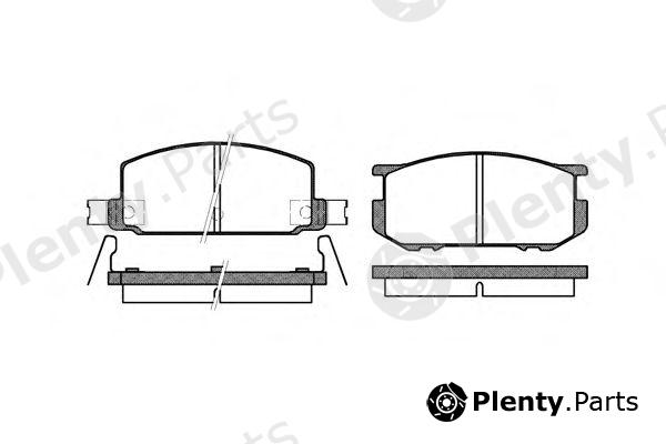  ROADHOUSE part 210922 Brake Pad Set, disc brake