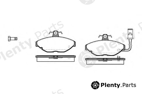  ROADHOUSE part 216901 Brake Pad Set, disc brake