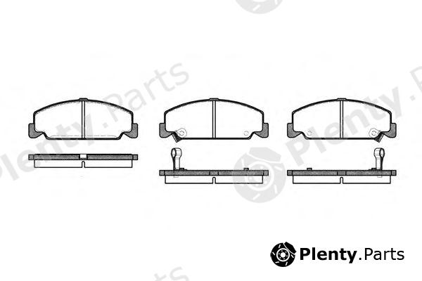  ROADHOUSE part 218212 Brake Pad Set, disc brake