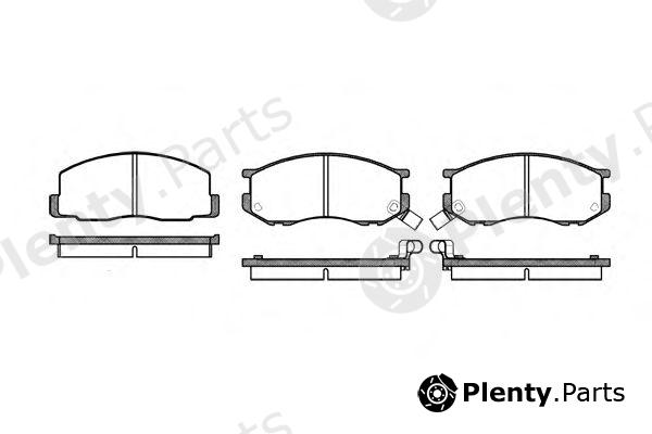  ROADHOUSE part 218702 Brake Pad Set, disc brake