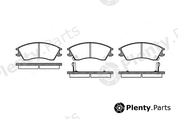  ROADHOUSE part 222412 Brake Pad Set, disc brake